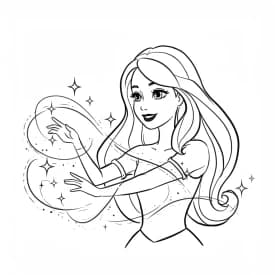 Desenhos de Princesas para Imprimir e Colorir Desenhos de Princesas para Imprimir e Colorir