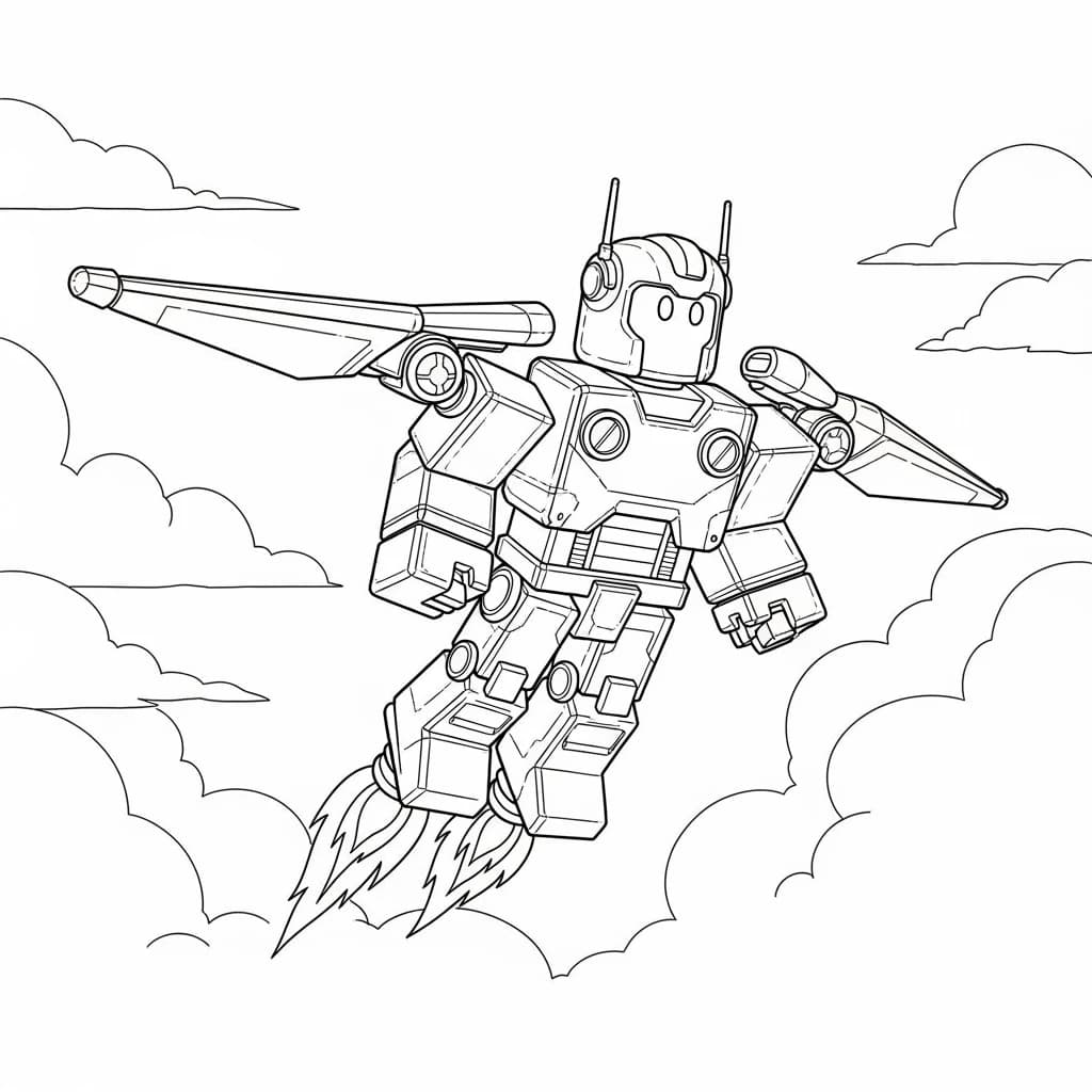 Desenhos de Roblox para imprimir e colorir