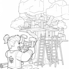 Desenhos de Roblox para imprimir e colorir Desenhos de Roblox para imprimir e colorir