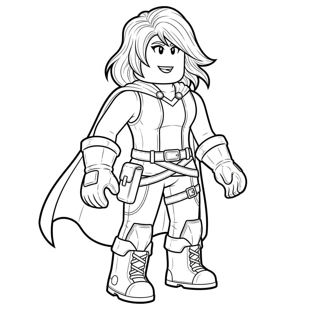 Desenhos de Roblox para imprimir e colorir