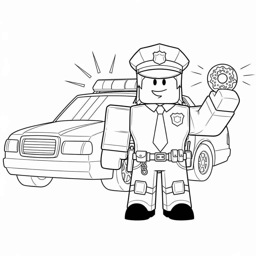 Desenhos de Roblox para imprimir e colorir