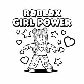 Desenhos de Roblox para imprimir e colorir
