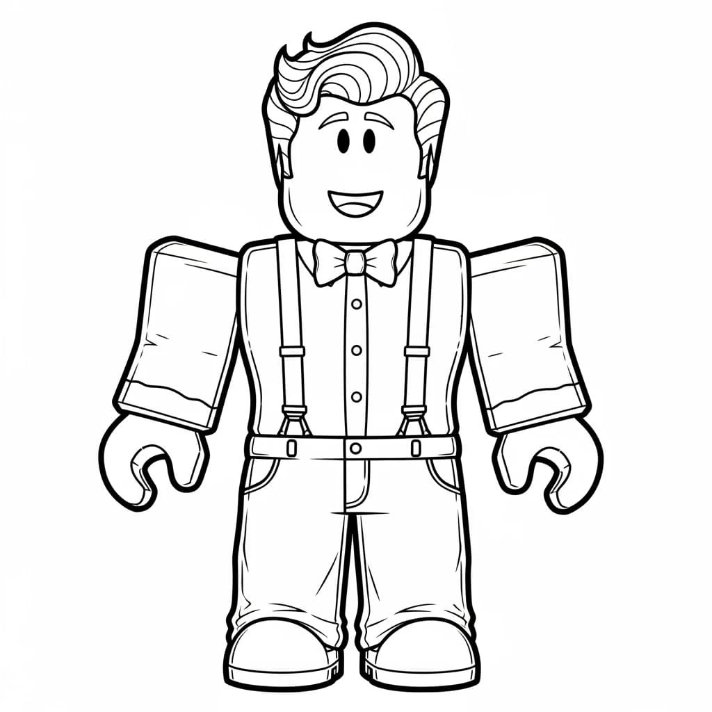 Desenhos de Roblox para imprimir e colorir