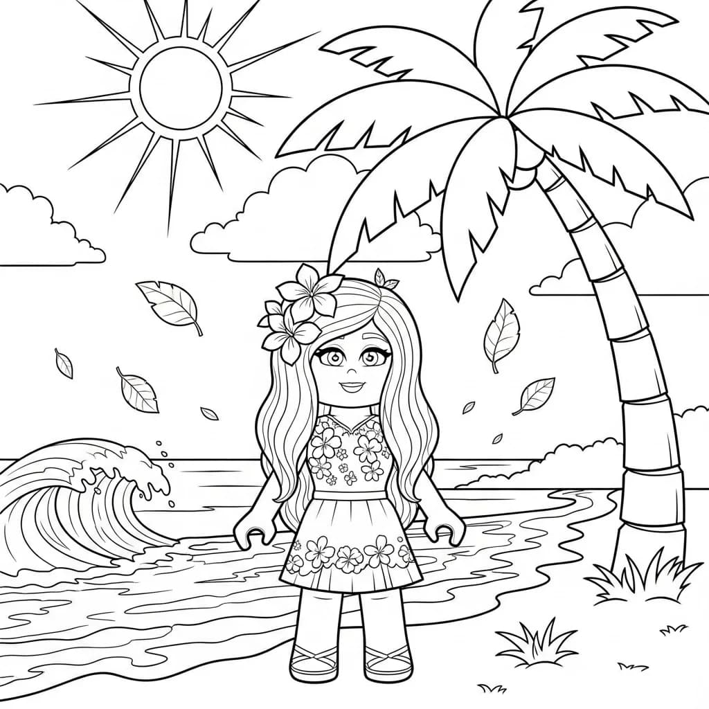 Desenhos de Roblox para imprimir e colorir