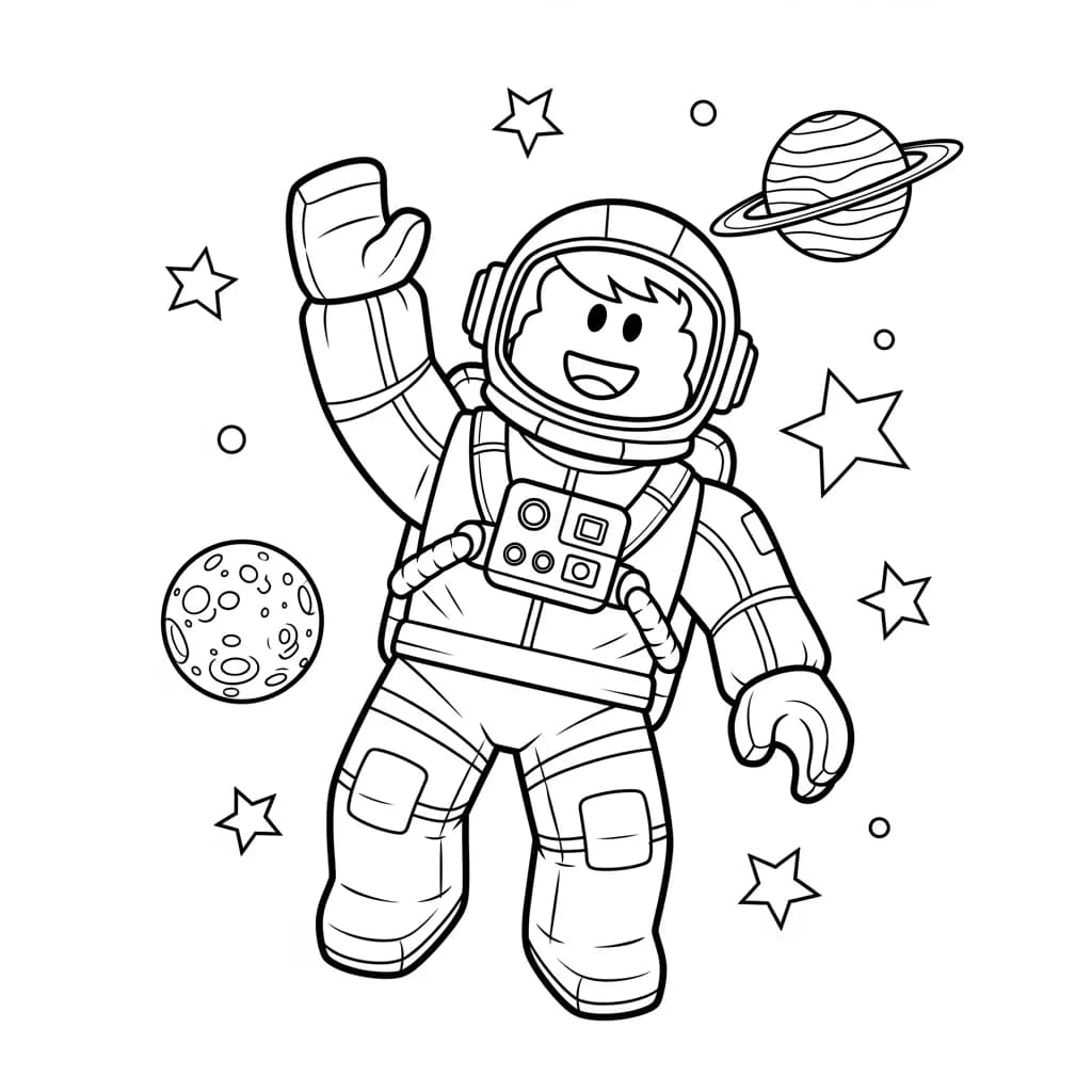 Desenhos de Roblox para imprimir e colorir