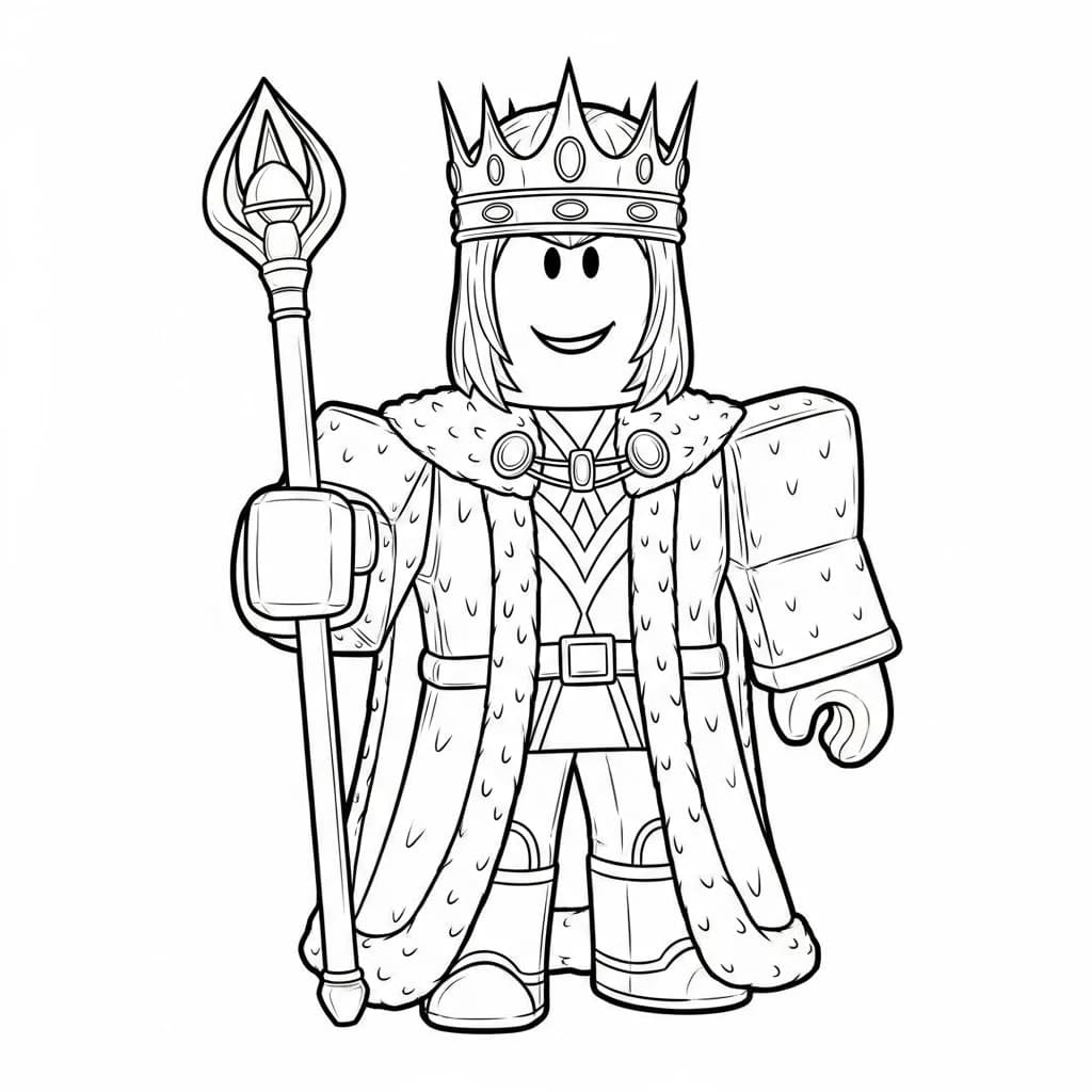 Desenhos de Roblox para imprimir e colorir