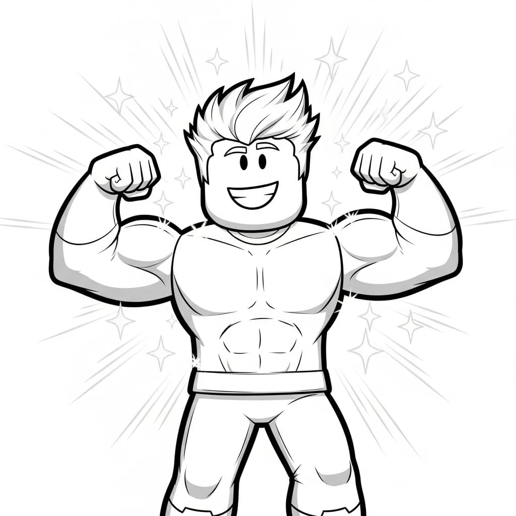 Desenhos de Roblox para imprimir e colorir