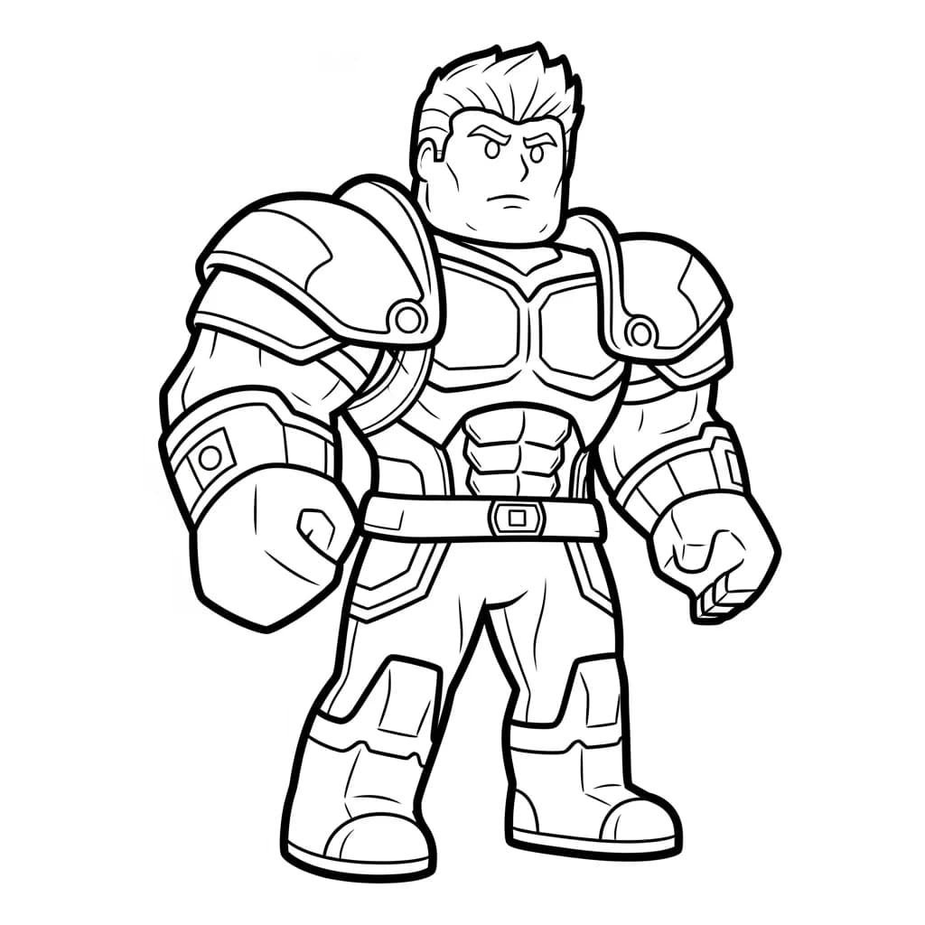 Desenhos de Roblox para imprimir e colorir