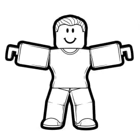 Desenhos de Roblox para imprimir e colorir