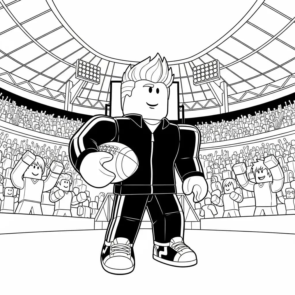 Desenhos de Roblox para imprimir e colorir