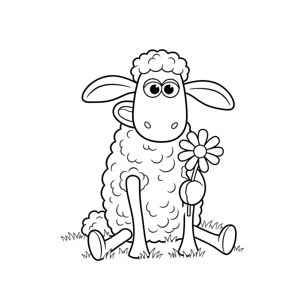 Shaun o Carneiro – Desenhos para Colorir