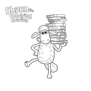 Shaun o Carneiro – Desenhos para Colorir
