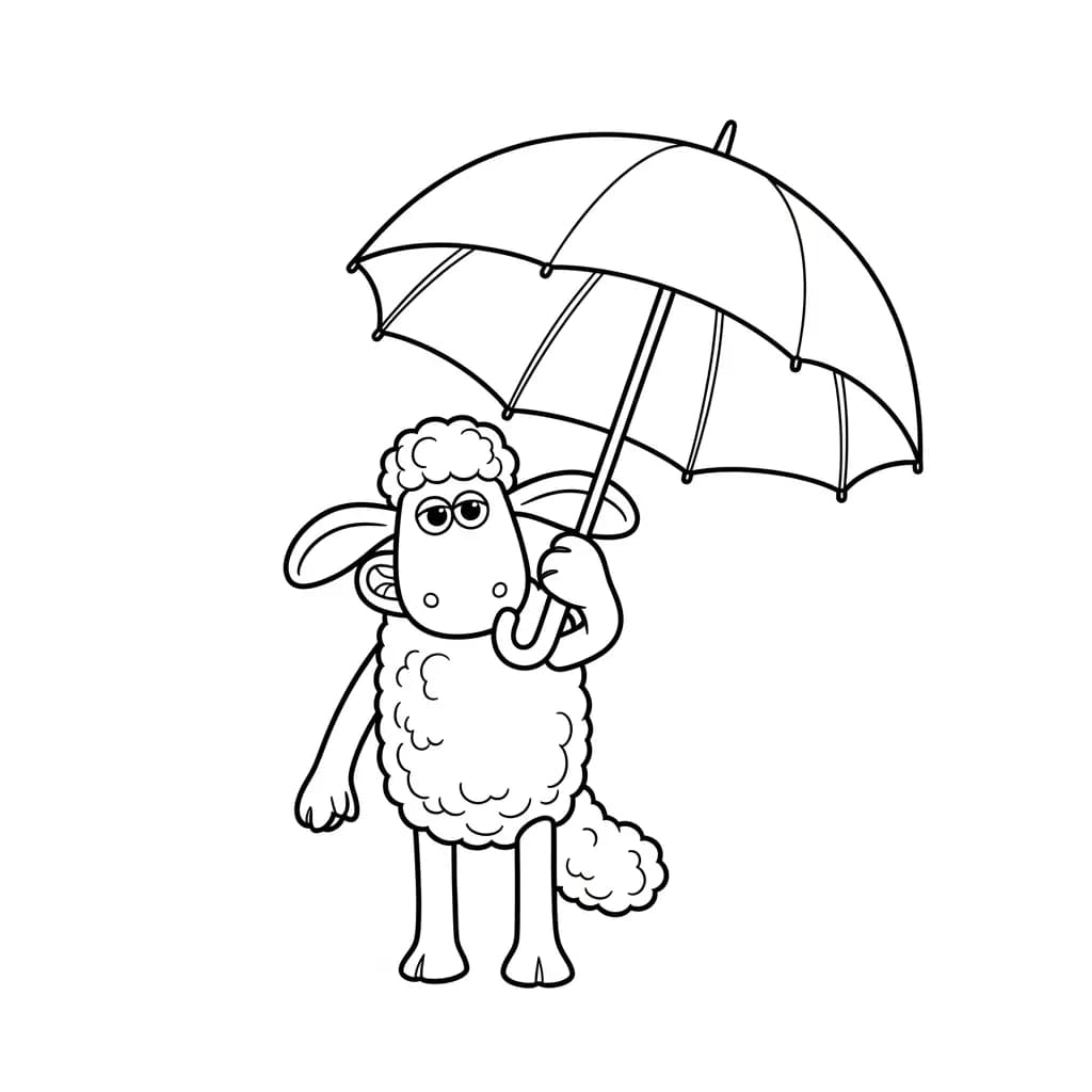 Shaun o Carneiro – Desenhos para Colorir