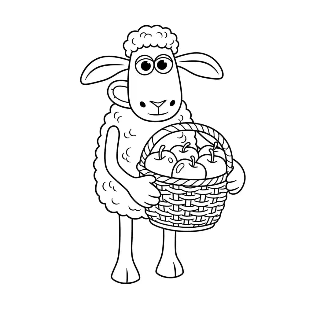 Shaun o Carneiro – Desenhos para Colorir