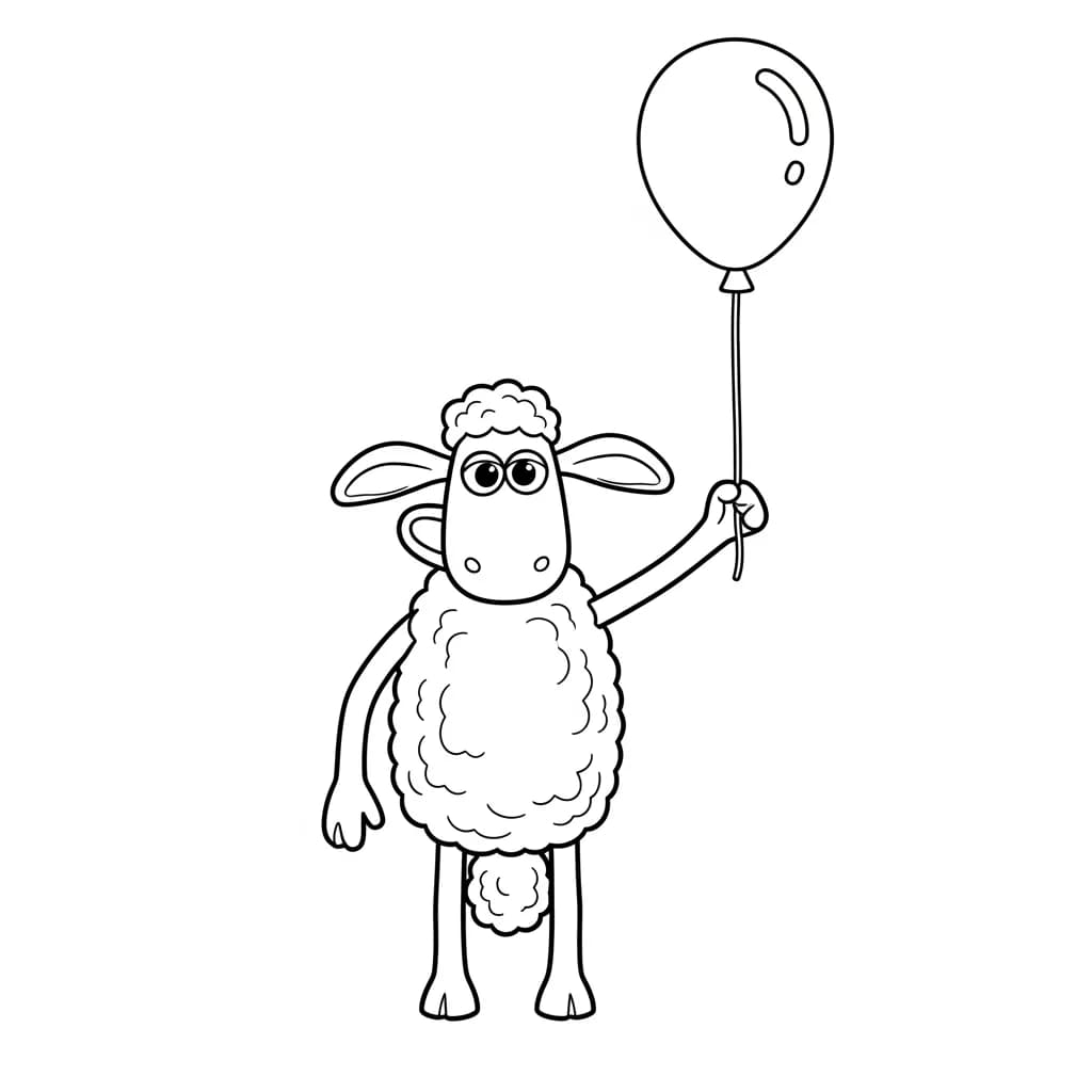 Shaun o Carneiro – Desenhos para Colorir