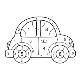 desenho de Toddlers para imprimir e colorir