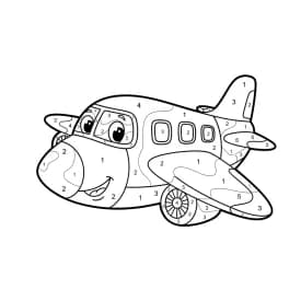 desenho de Toddlers para imprimir e colorir