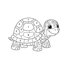 desenho de Toddlers para imprimir e colorir