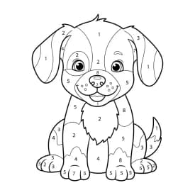 desenho de Toddlers para imprimir e colorir