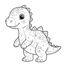 desenho de Toddlers para imprimir e colorir