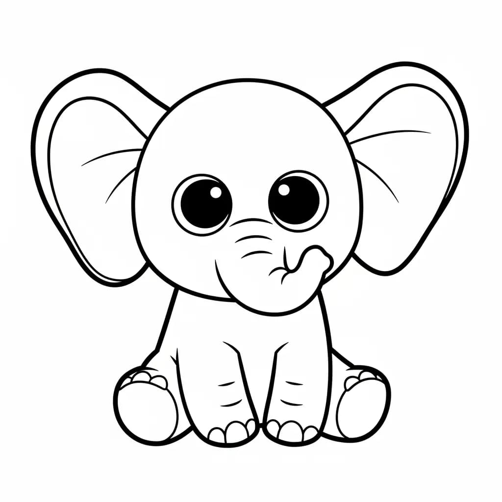 Desenhos de Ty Beanie Boo para Colorir