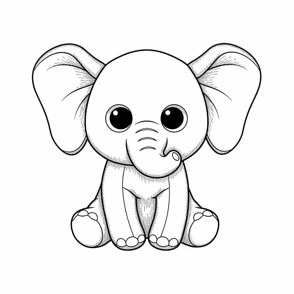 Desenhos de Ty Beanie Boo para Colorir