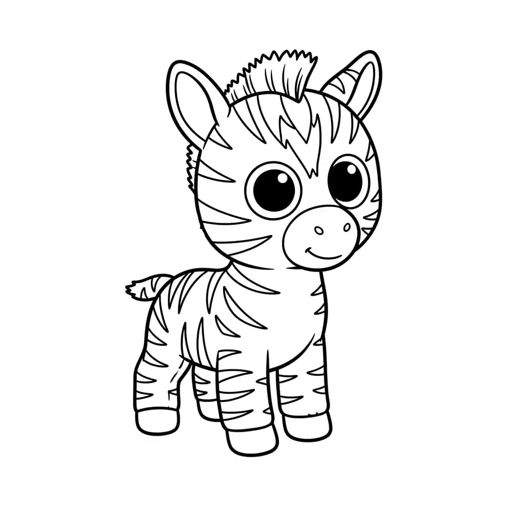Desenhos de Ty Beanie Boo para Colorir