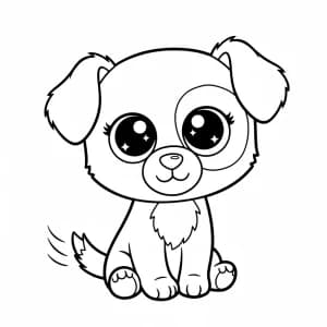 Desenhos de Ty Beanie Boo para Colorir