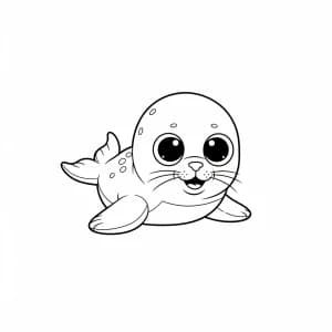 Desenhos de Ty Beanie Boo para Colorir