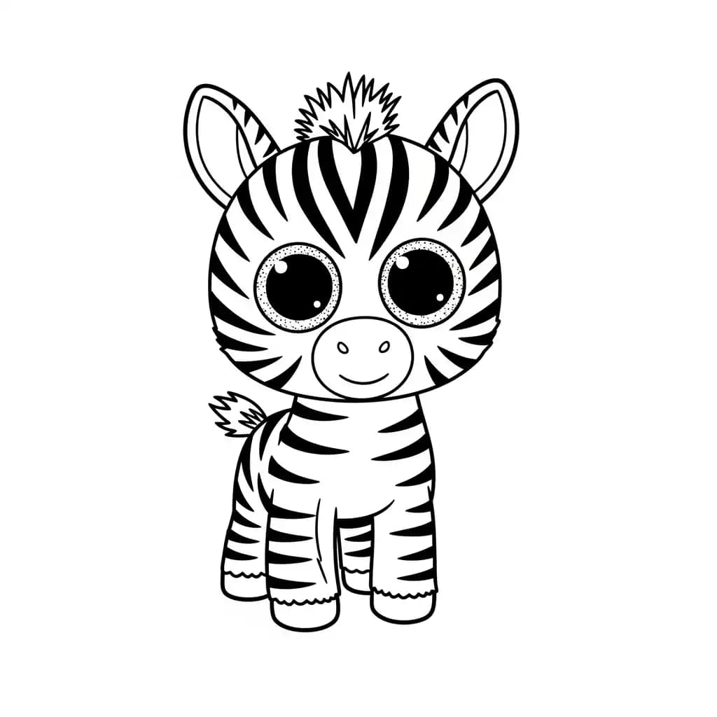 Desenhos de Ty Beanie Boo para Colorir