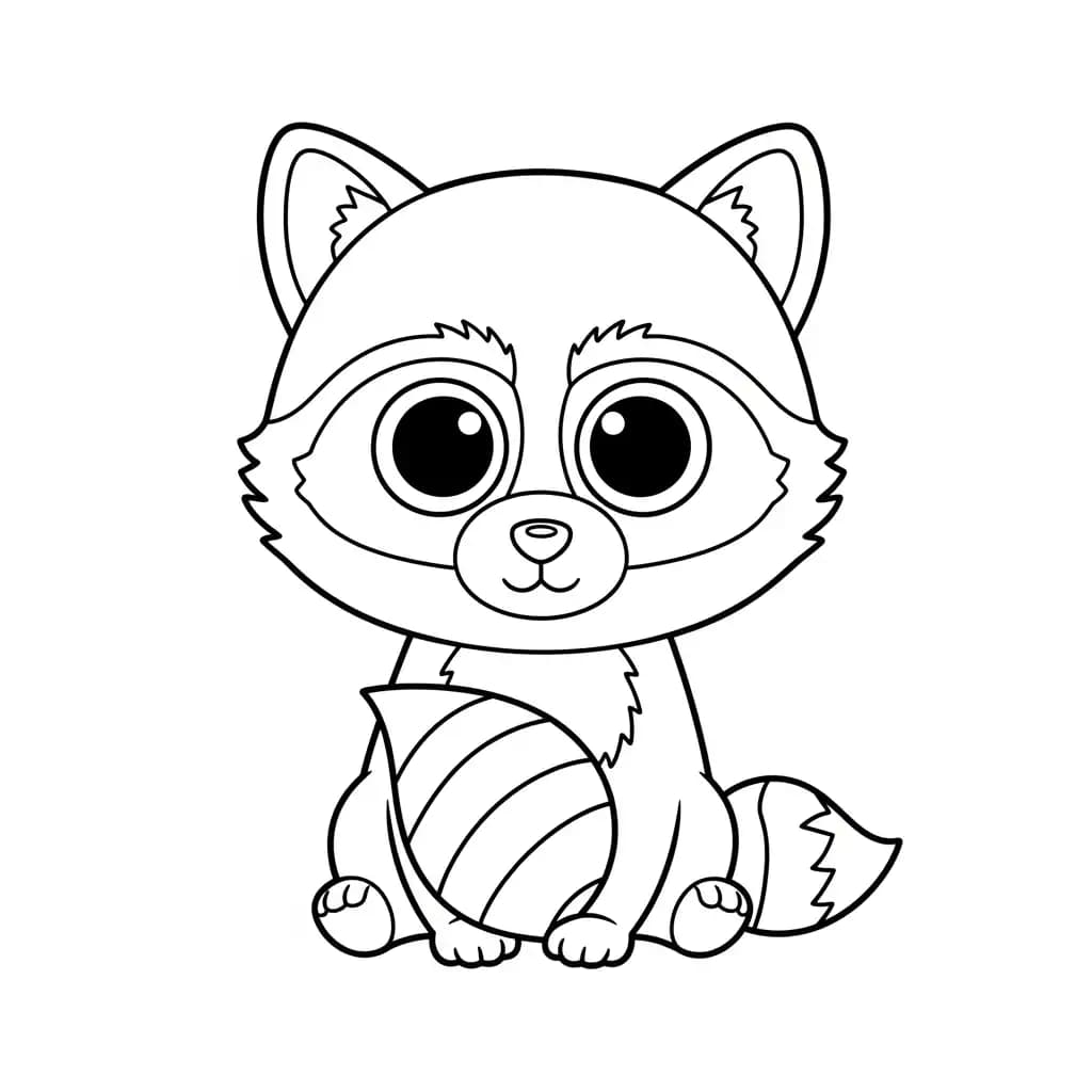 Desenhos de Ty Beanie Boo para Colorir