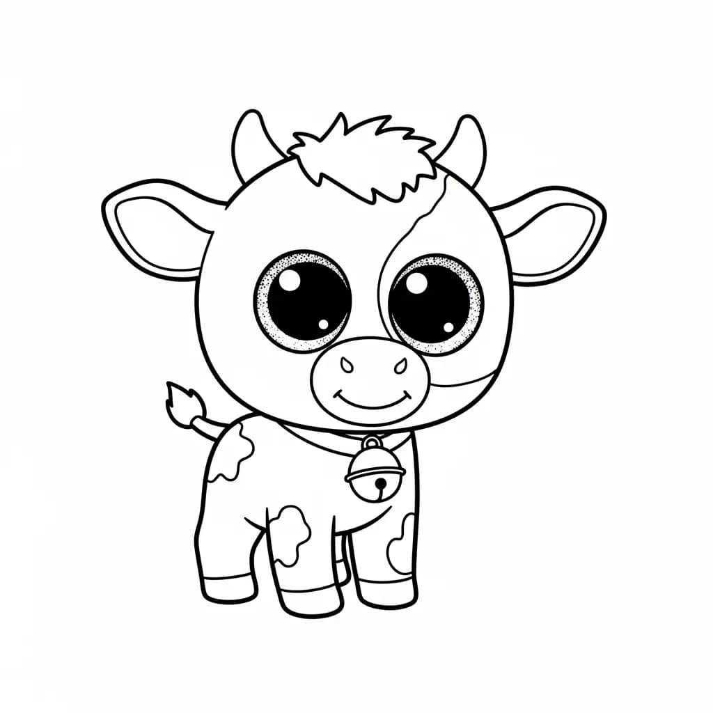 Desenhos de Ty Beanie Boo para Colorir