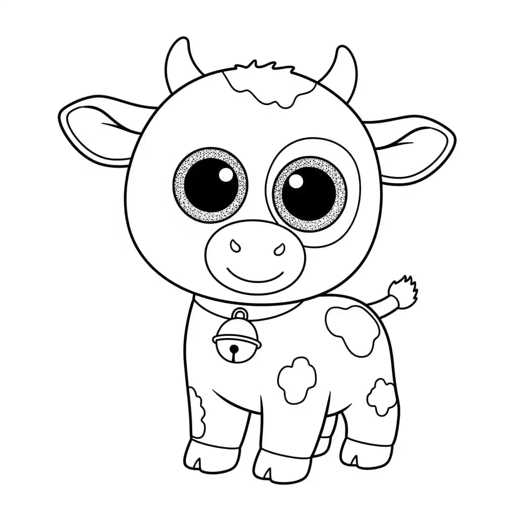 Desenhos de Ty Beanie Boo para Colorir