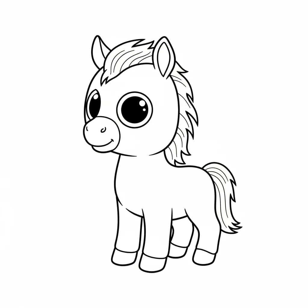 Desenhos de Ty Beanie Boo para Colorir