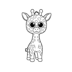 Desenhos de Ty Beanie Boo para Colorir