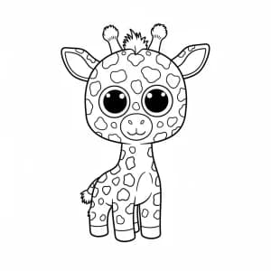 Desenhos de Ty Beanie Boo para Colorir