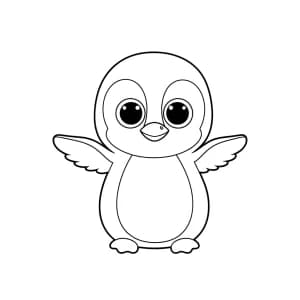 Desenhos de Ty Beanie Boo para Colorir