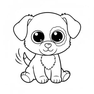 Desenhos de Ty Beanie Boo para Colorir