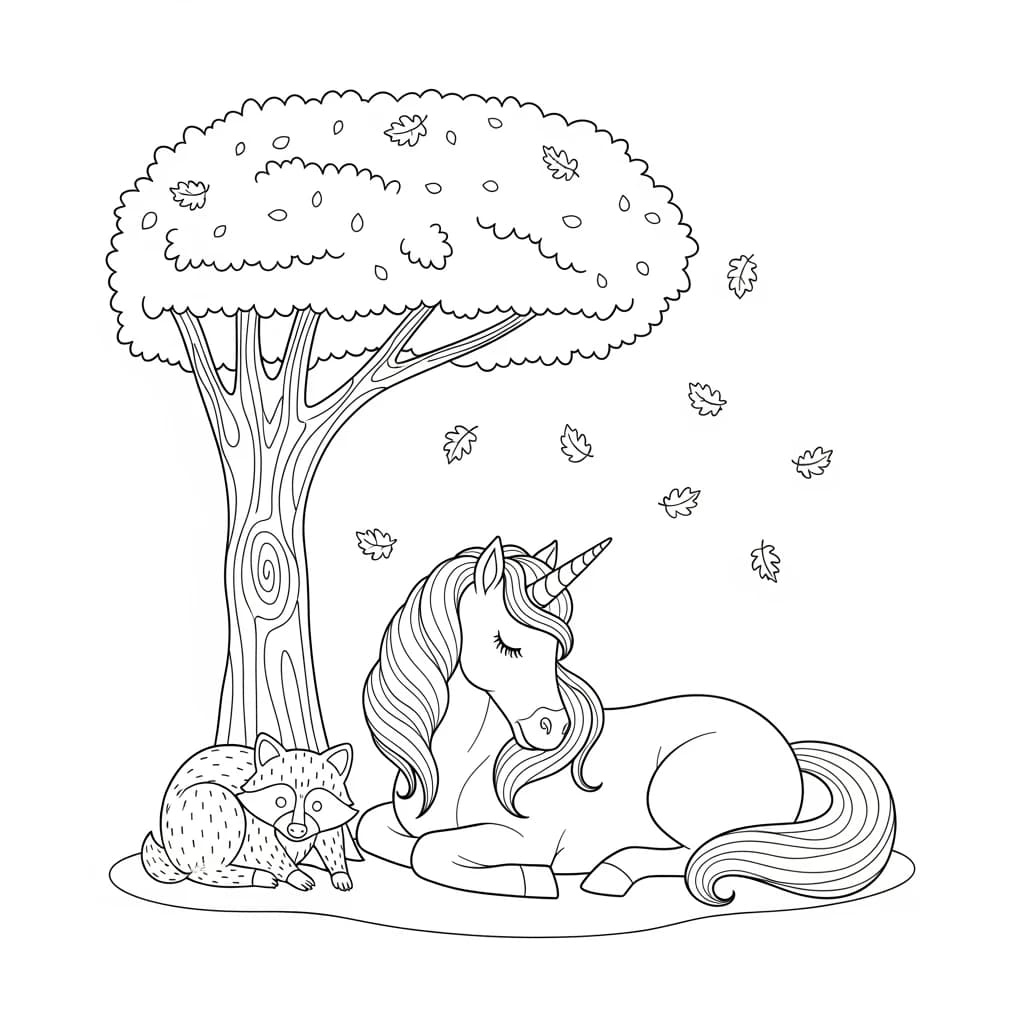 Desenhos de Unicórnio para Imprimir e Colorir