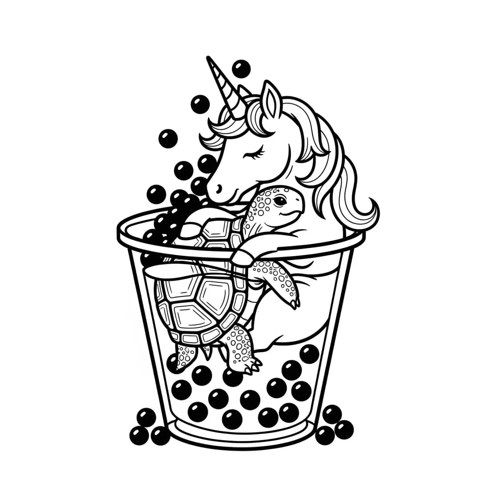 Desenhos de Unicórnio para Imprimir e Colorir