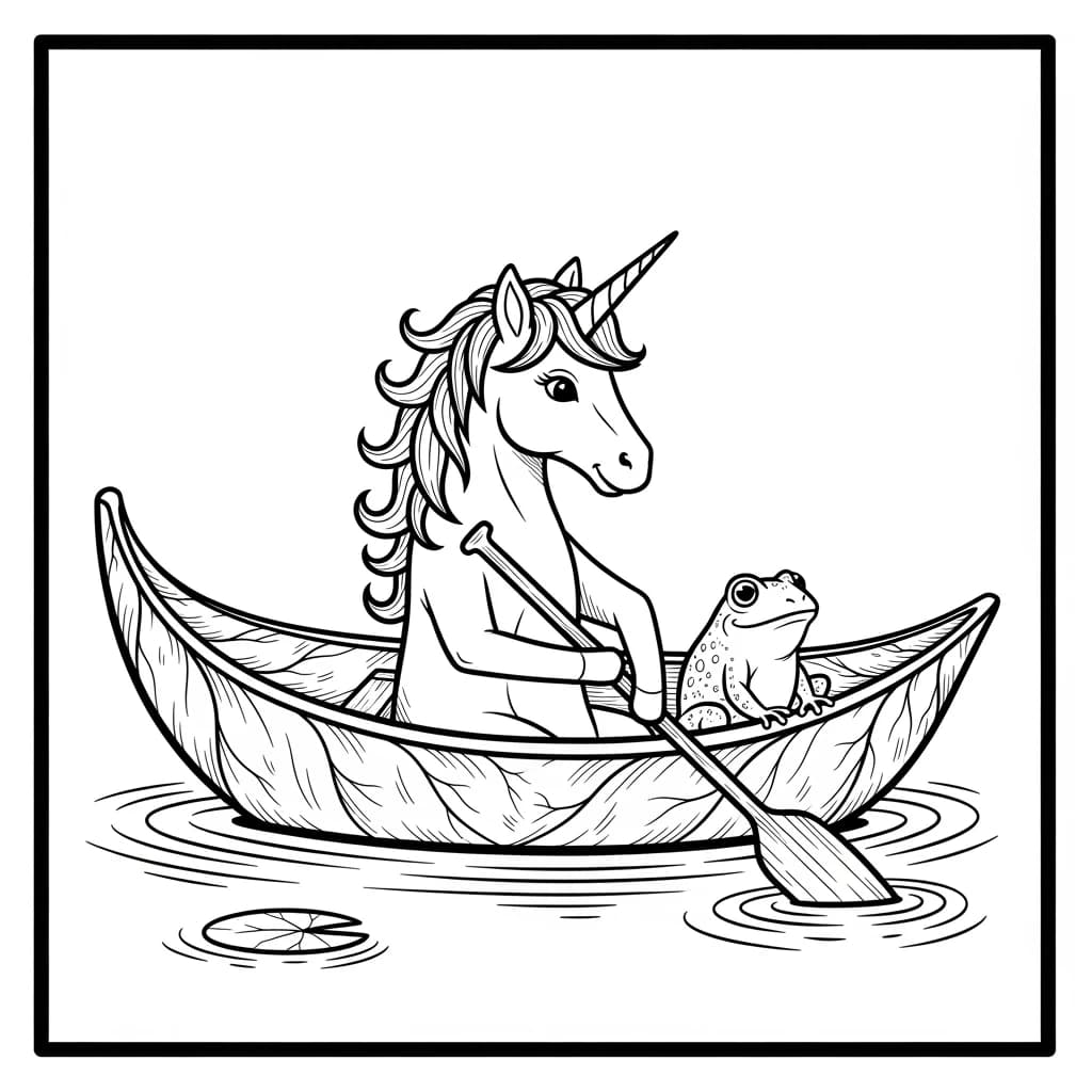 Desenhos de Unicórnio para Imprimir e Colorir