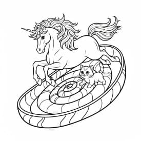 Desenhos de Unicórnio para Imprimir e Colorir Desenhos de Unicórnio para Imprimir e Colorir