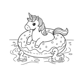 Desenhos de Unicórnio para Imprimir e Colorir