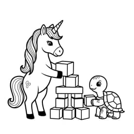 Desenhos de Unicórnio para Imprimir e Colorir Desenhos de Unicórnio para Imprimir e Colorir