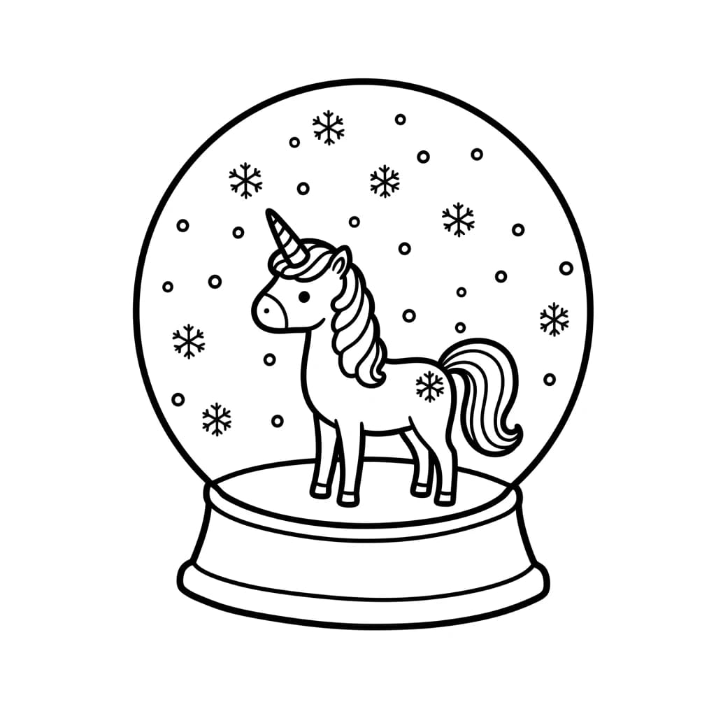 Desenhos de Unicórnio para Imprimir e Colorir