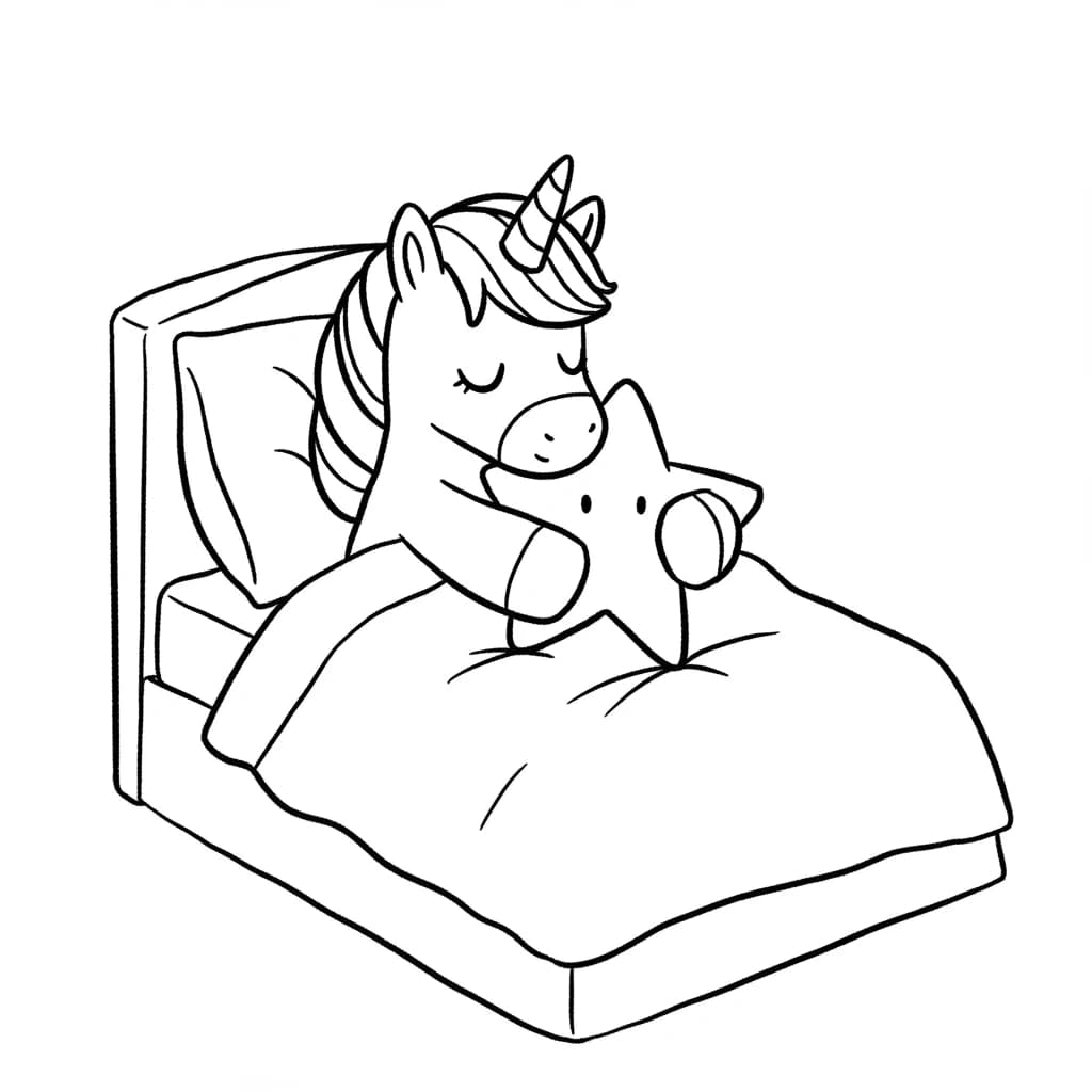 Desenhos de Unicórnio para Imprimir e Colorir