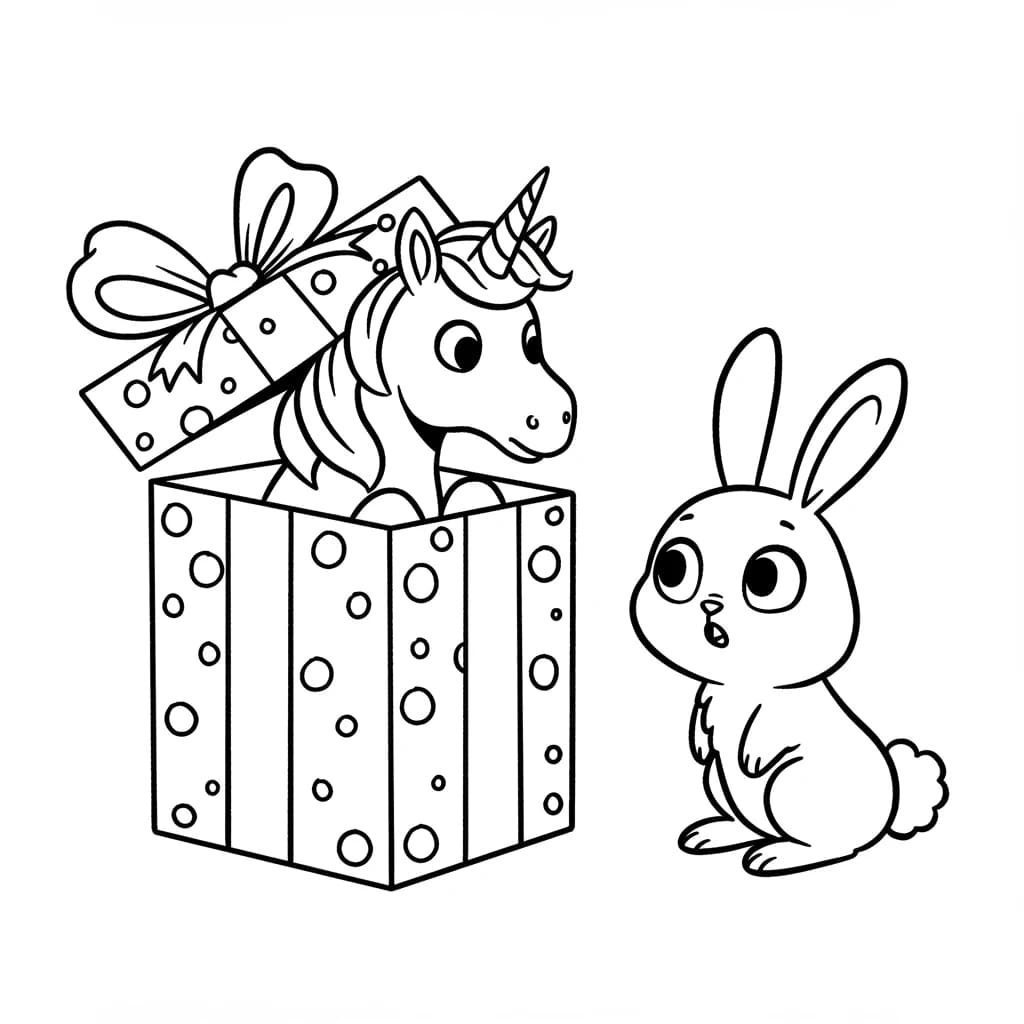 Desenhos de Unicórnio para Imprimir e Colorir