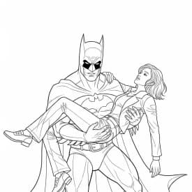 Desenhos do Batman para colorir com cenas de ação, fundo branco e traços grossos, perfeitos para imprimir e pintar