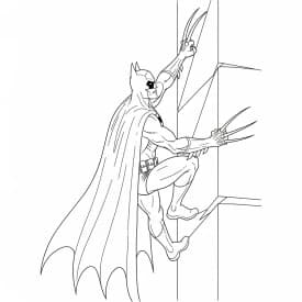 Desenhos do Batman para colorir com cenas de ação, fundo branco e traços grossos, perfeitos para imprimir e pintar