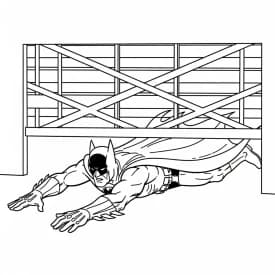 Desenhos do Batman para colorir com cenas de ação, fundo branco e traços grossos, perfeitos para imprimir e pintar